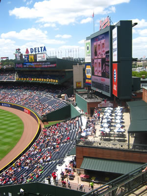 The Turner Field Videoboard